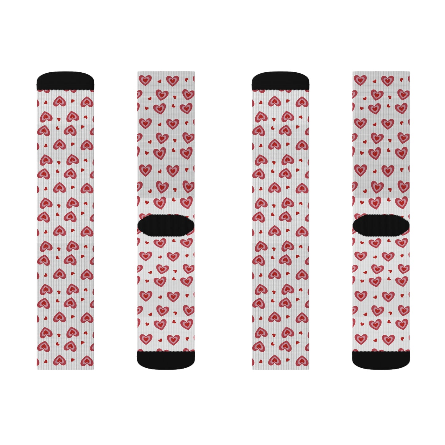 Heart Printed Stylish Socks