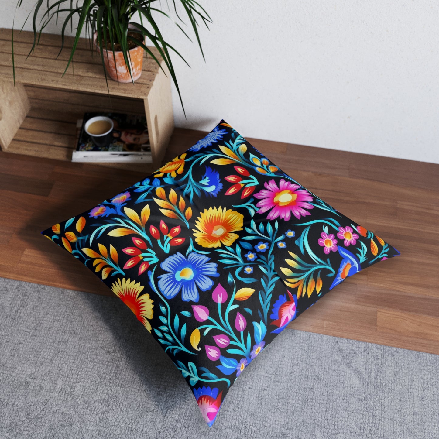 Tufted Floor Pillow