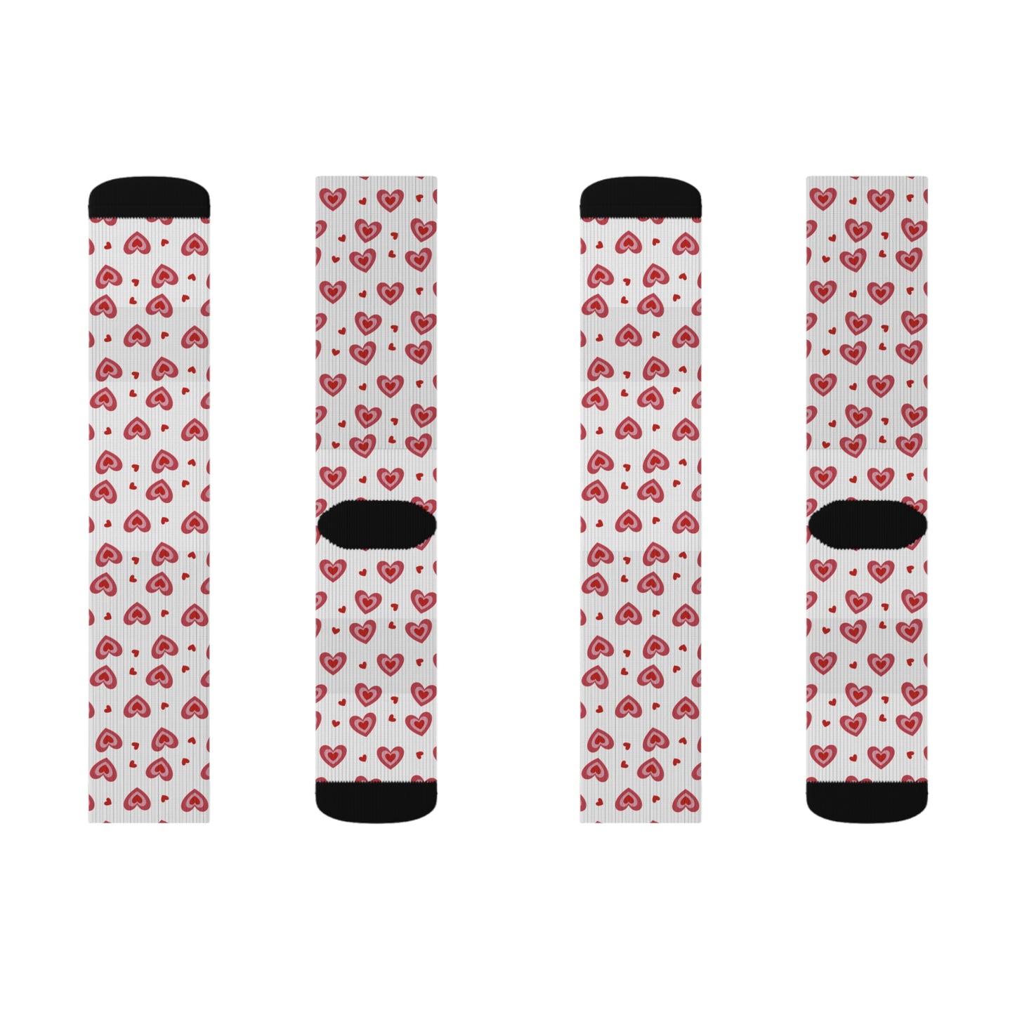 Heart Printed Stylish Socks