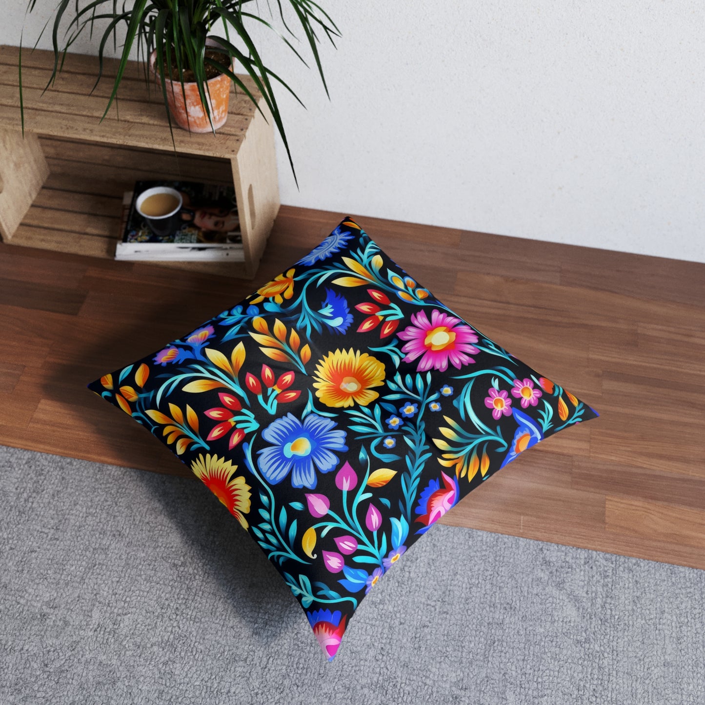 Tufted Floor Pillow