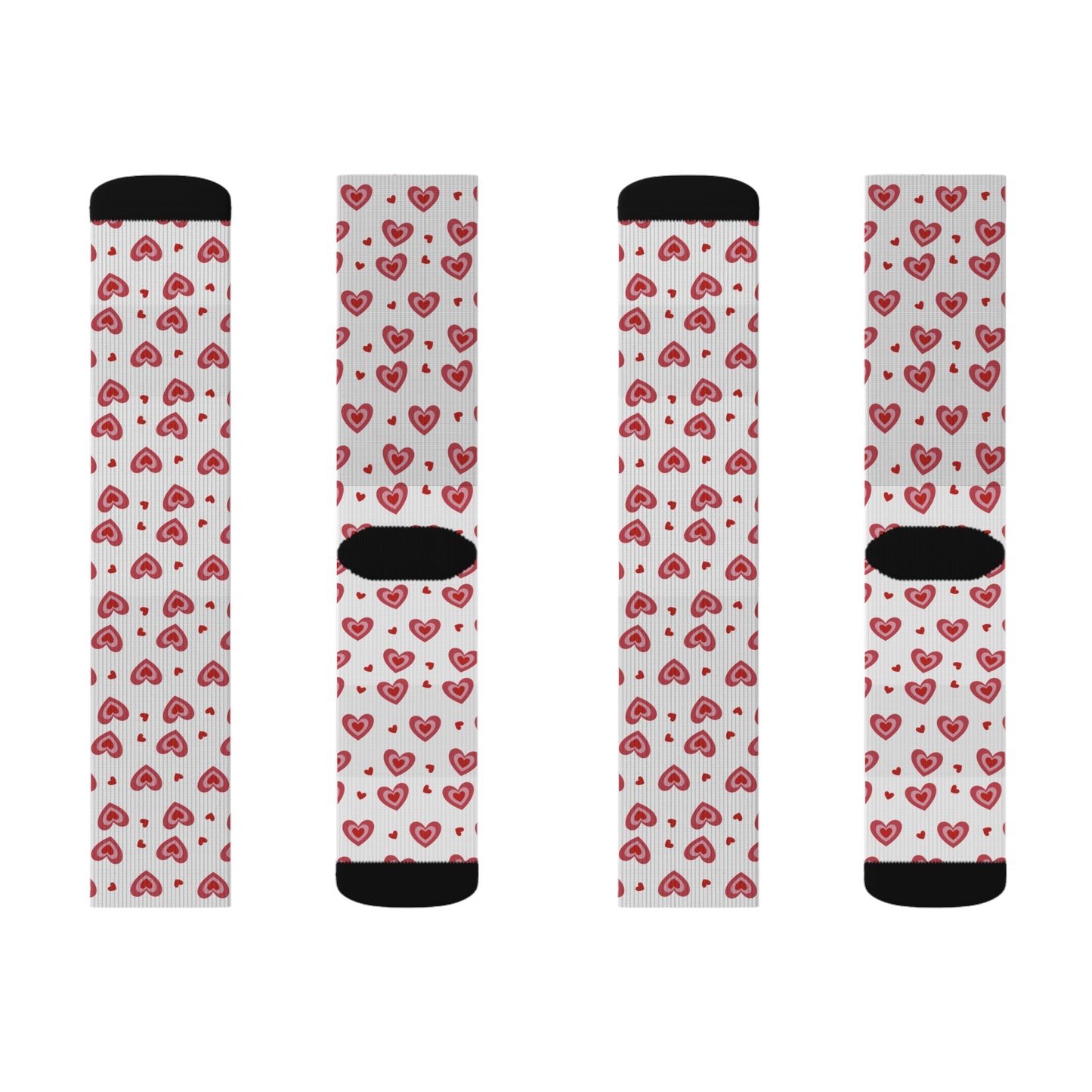 Heart Printed Stylish Socks