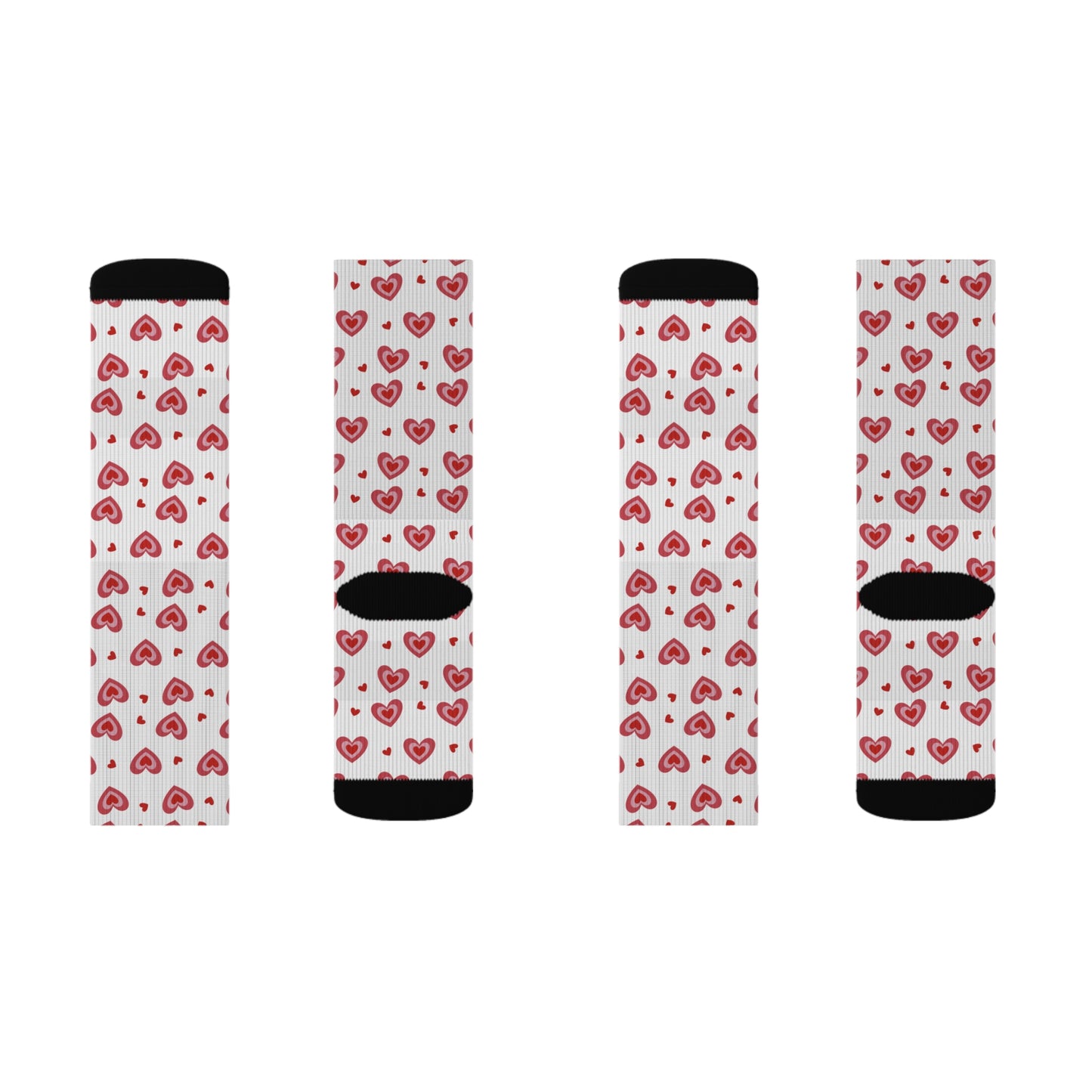 Heart Printed Stylish Socks